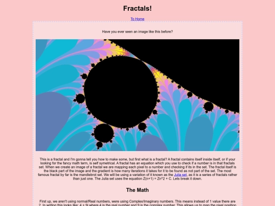 fractals screenshot