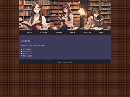 blog screenshot