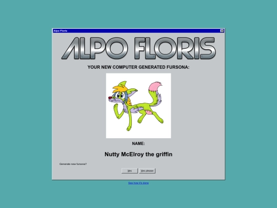 AlpoFloris screenshot
