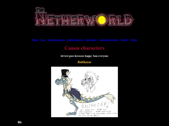 Netherworld/canoncharacters screenshot
