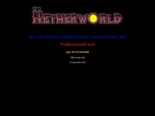 Netherworld/test screenshot