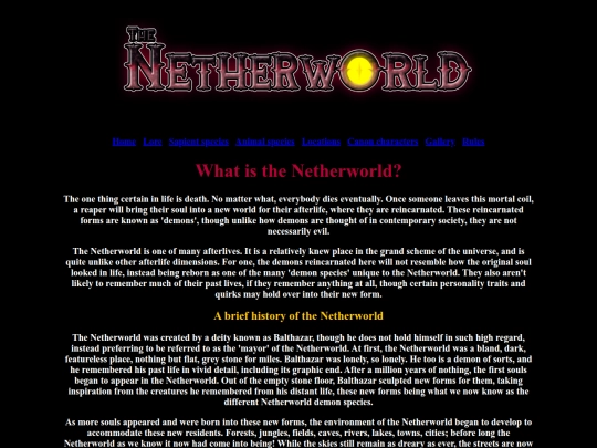 Netherworld/whatisthenetherworld screenshot