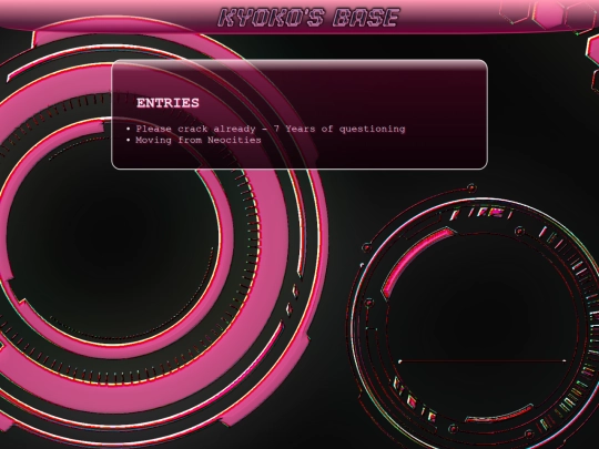 blog-entries screenshot
