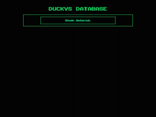 DuckysDatabase screenshot