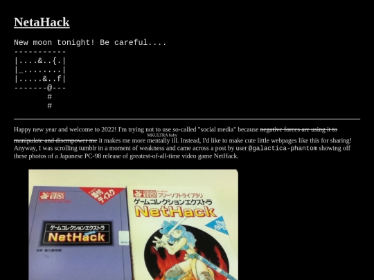 netahack/netahack screenshot