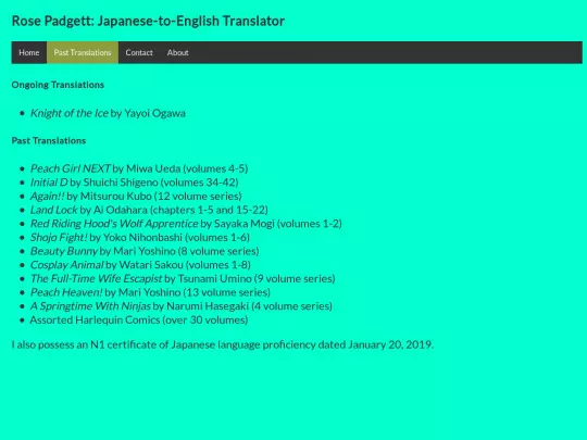 past-translations screenshot
