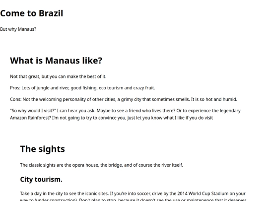 manaus/manaus_why screenshot