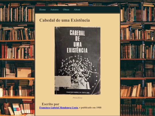 obras/C/Cabedal-de-uma-Existencia screenshot
