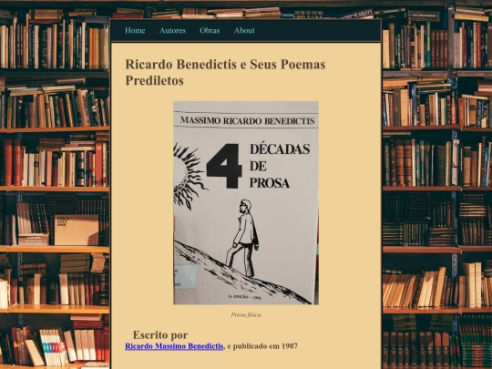 obras/R/Ricardo-Benedictis-e-Seus-Poemas-Prediletos screenshot