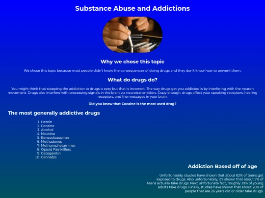infoweb screenshot