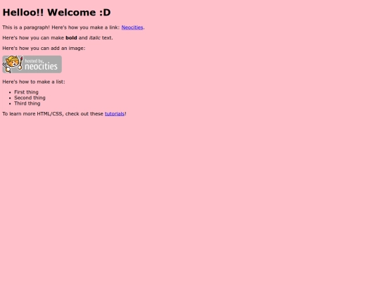 index screenshot