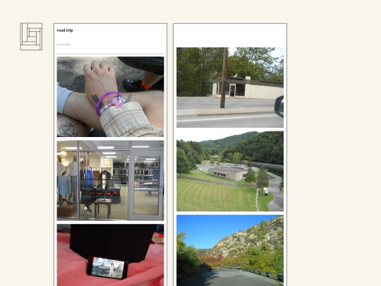 blog/roadtrip screenshot