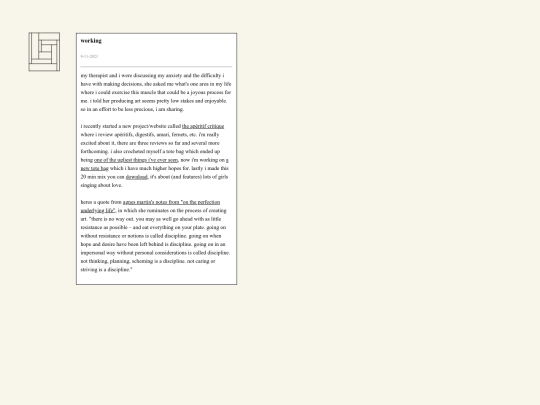 blog/working screenshot
