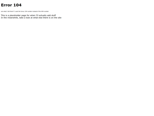 not_found screenshot