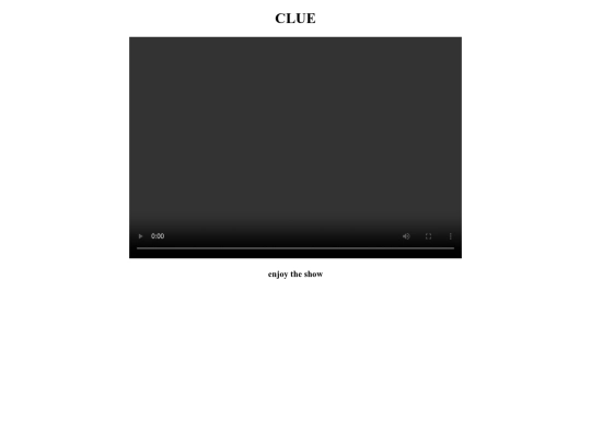movies/clue screenshot