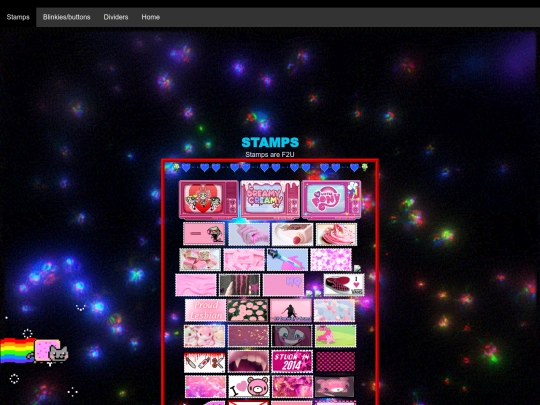 stamps screenshot