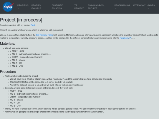 TR project/text screenshot