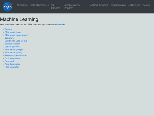 machinelearning screenshot