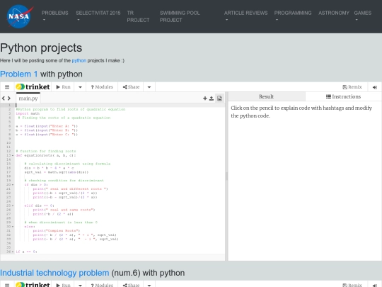 pythonprojects screenshot