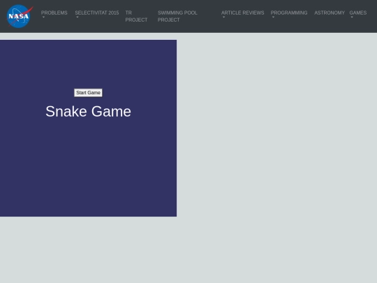 snakegame screenshot