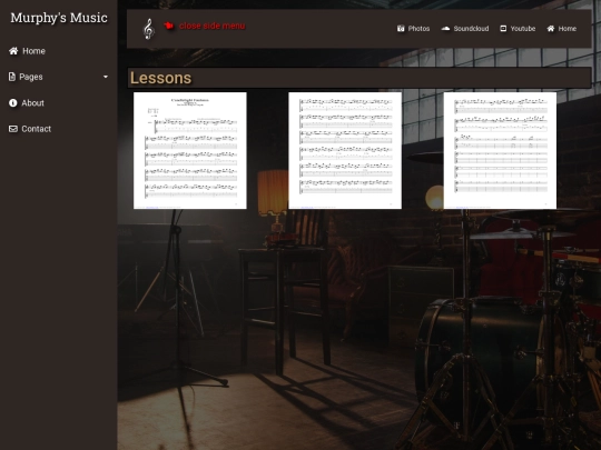 lessons screenshot