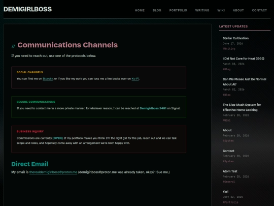 contact screenshot