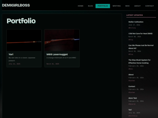 portfolio screenshot
