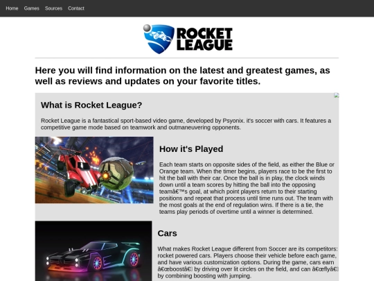 Rocket League screenshot