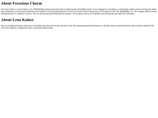 html/about screenshot