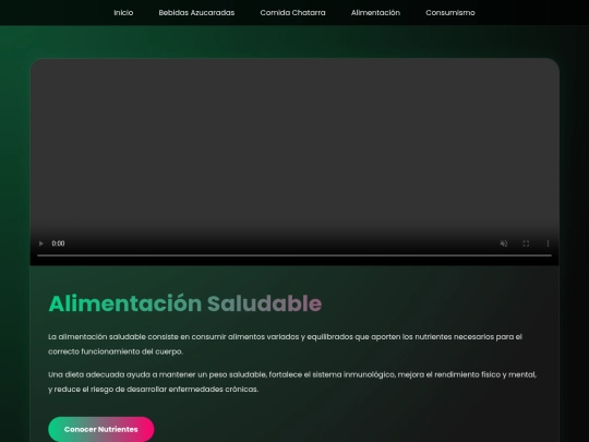 alimentacion screenshot