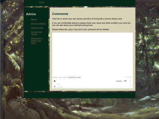 comments screenshot