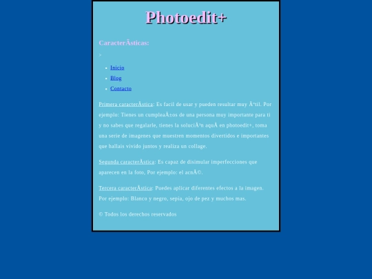 blog screenshot