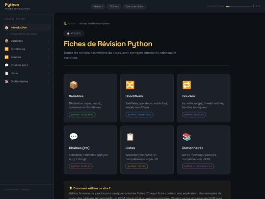 index screenshot