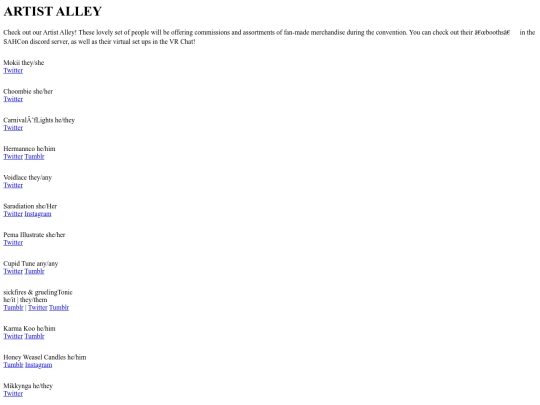 pages/2024/artists screenshot