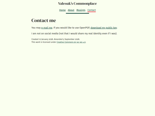 contact screenshot