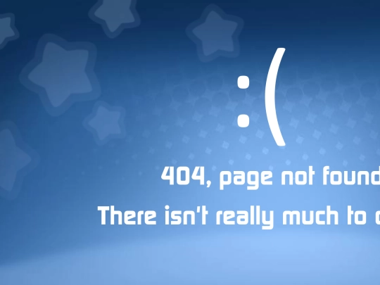 not_found screenshot