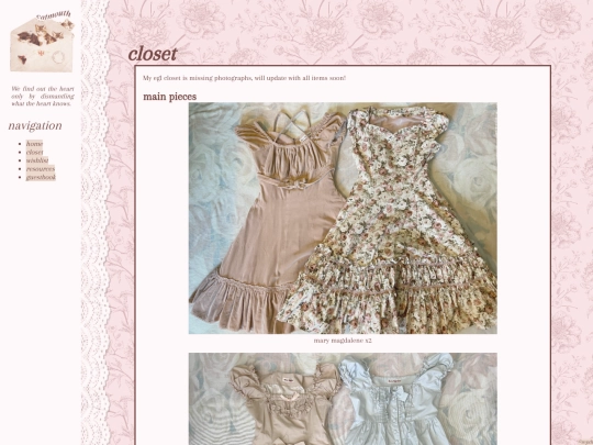 wardrobe screenshot