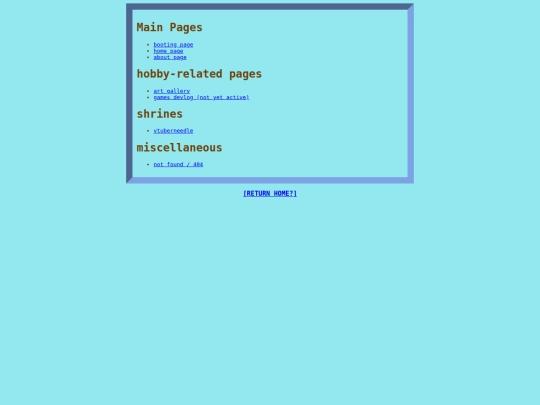 sitemap screenshot