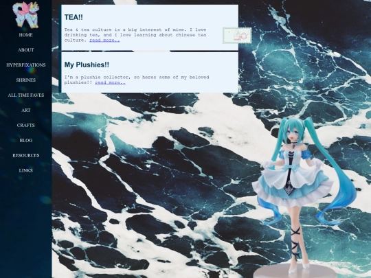 interests screenshot