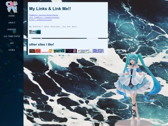 links screenshot