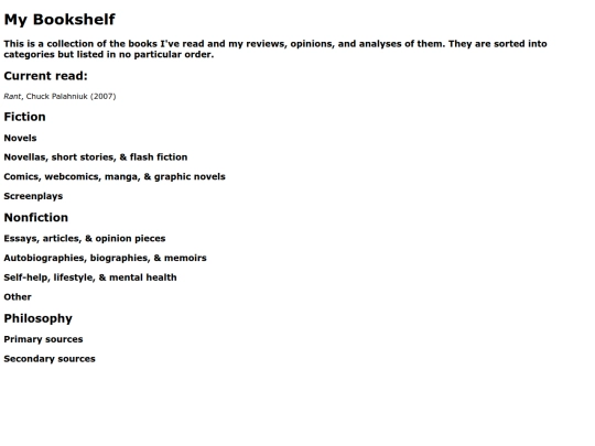 bookshelf screenshot