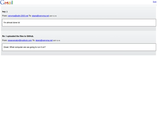 mail/user/skarg/inbox screenshot