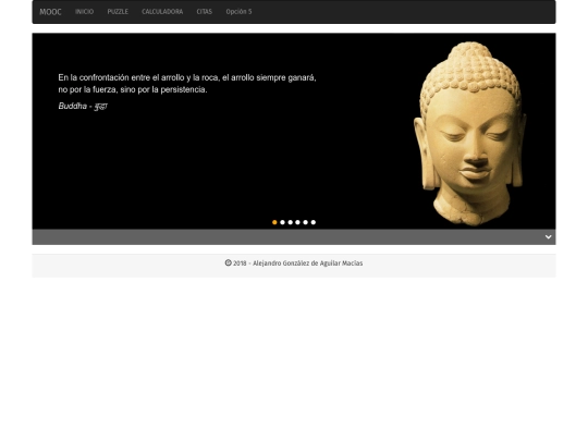 bootstrap/citas screenshot