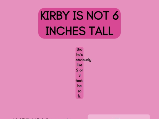 KirbyHeightStatement screenshot