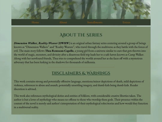 abouttheseries screenshot