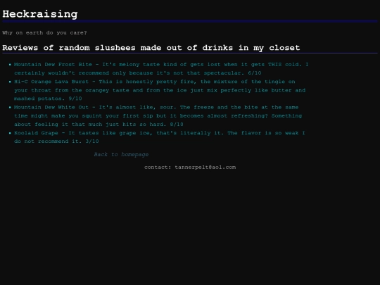 slushees screenshot