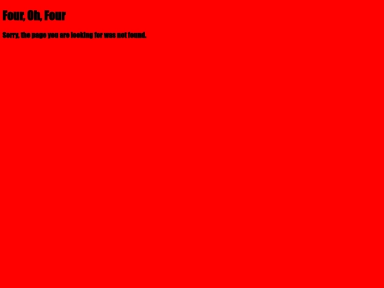 not_found screenshot
