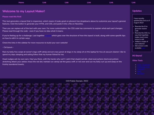 Testing screenshot