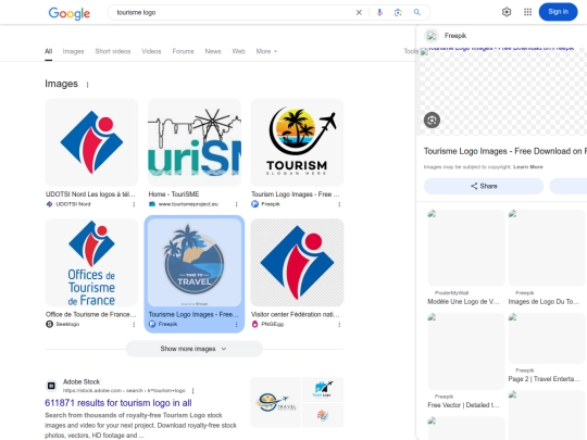 tourisme logo screenshot