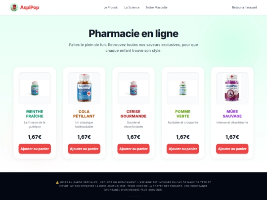 pharmacie screenshot